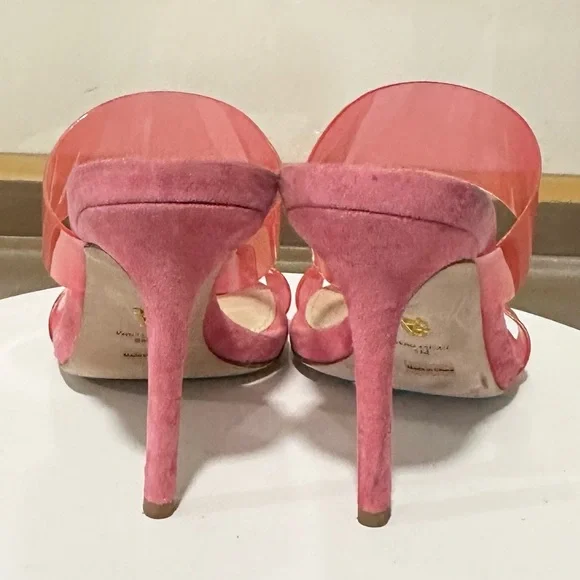 🌹VERONICA BEARD🌹 Asha Sandal Coral Suede Size: 5M